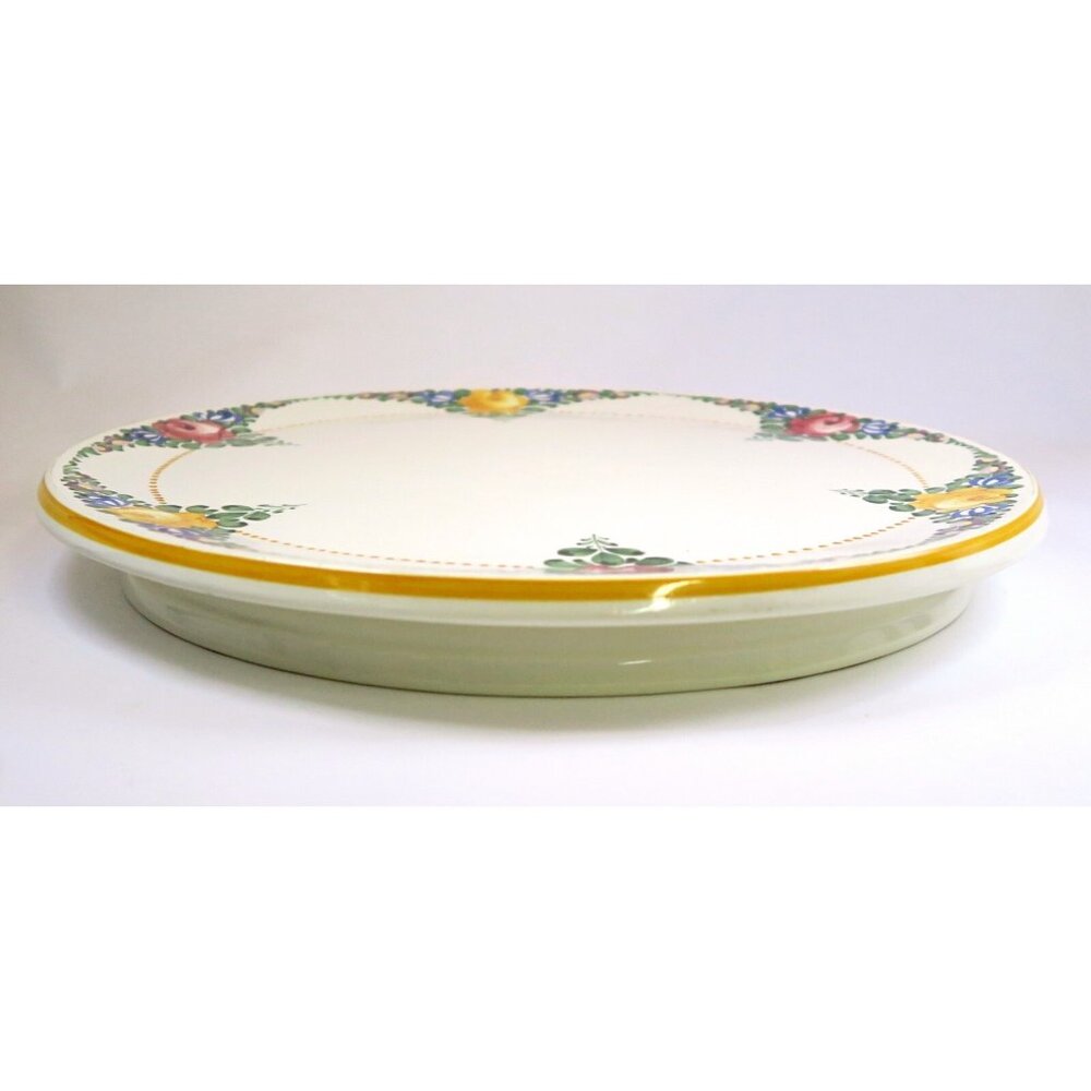 Georg Schmider Hand-Painted 11" Serving Plate Vintage German Kitchenware - Picture 4 of 6